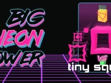 Turn de neon mare vs Tiny Square