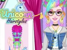 Coafuri unicorn